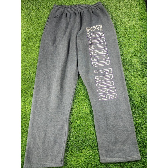 Russell Athletic Other - TCU Horned‎ Frogs Pants Mens M Gray NCAA Football Russell Athletic Sweatpants